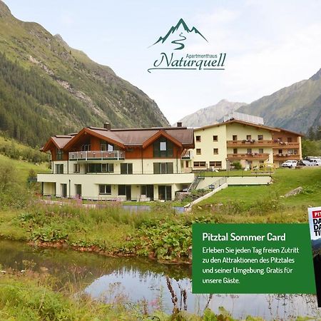 Appartementhaus Naturquell Sankt Leonhard im Pitztal Exterior foto