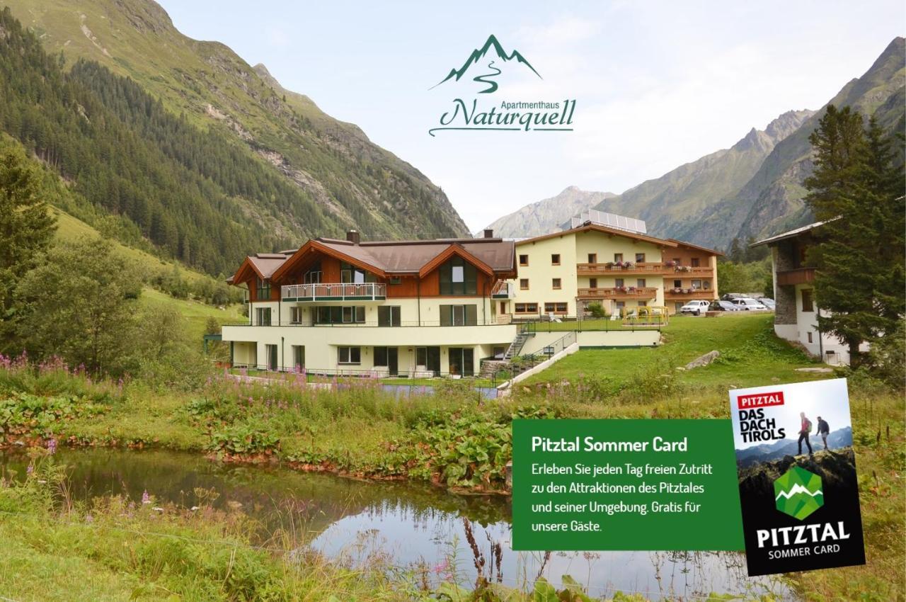 Appartementhaus Naturquell Sankt Leonhard im Pitztal Exterior foto